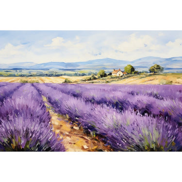 Spike Lavender Oil canvas